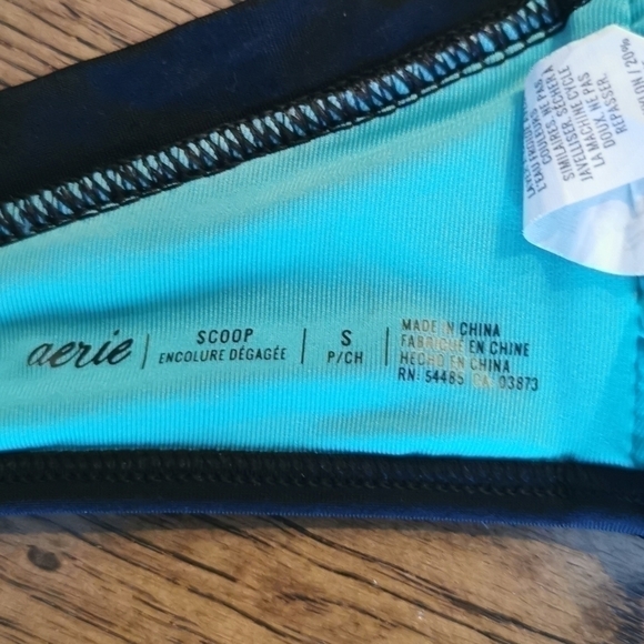 𝅺Aerie Bikini Top Scoop Halter Tie-up Small - Picture 5 of 5